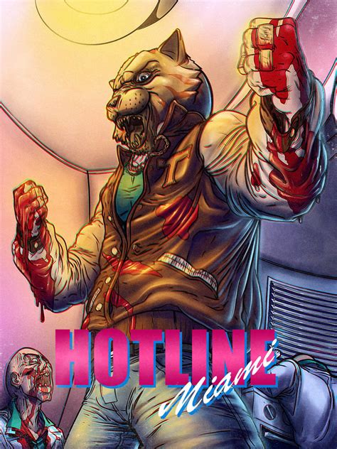 Artstation Hotline Miami Fanart Tony