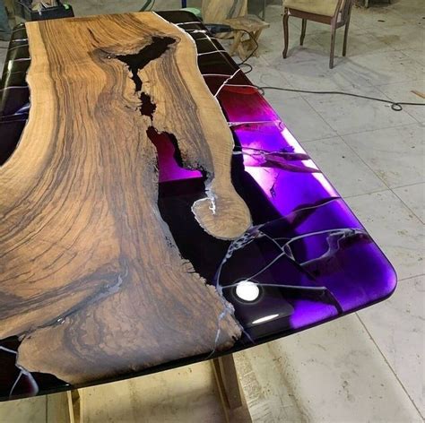 55 Amazing Epoxy Table Top Ideas Youll Love To Realize Wood Table