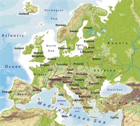 Europe Maps Page 2