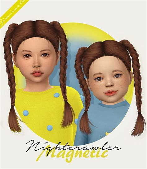 Nightcrawler Magnetic Hair For Kids And Toddlers The Sims 4 Catalog