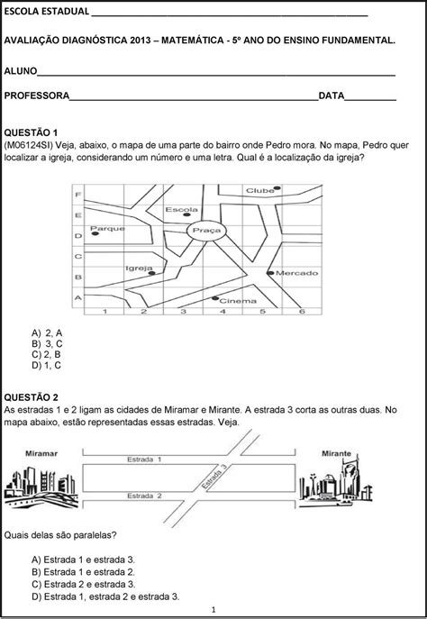 Atividades De Localização 3 Ano