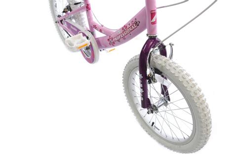 Kids Girls Bike Izzie 18 Wheel Bmx Bicycle Single Speed Barbie Pink