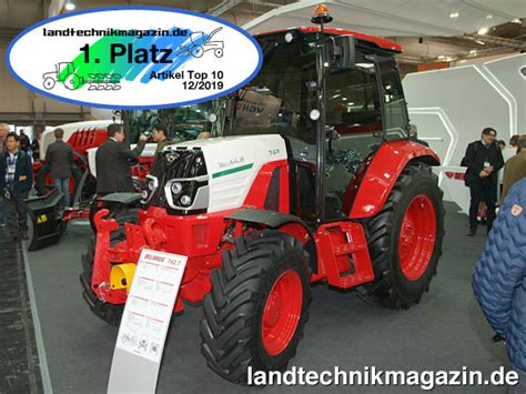 Xl Bild 1 Die Belarus Traktoren Neuheiten Zur Agritechnica 2019 Belegten Im Dezember 2019 Den