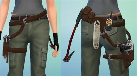 Sims 4 Gun Mods Ivka S Sims 4 Creations Ellie S Winter Coat For