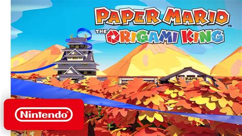 Paper Mario The Origami King Switch Recebe Trailer Focado Em