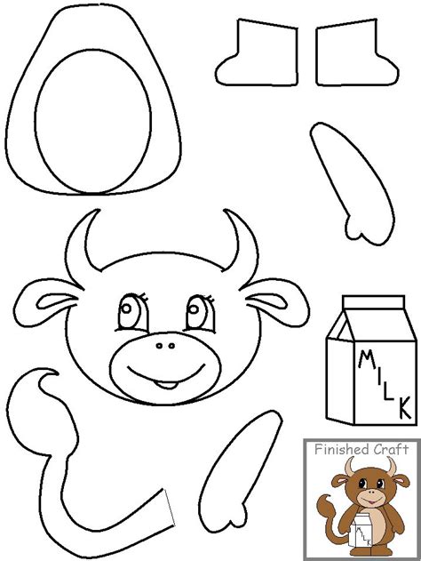 Printable Cow Craft Printable Word Searches