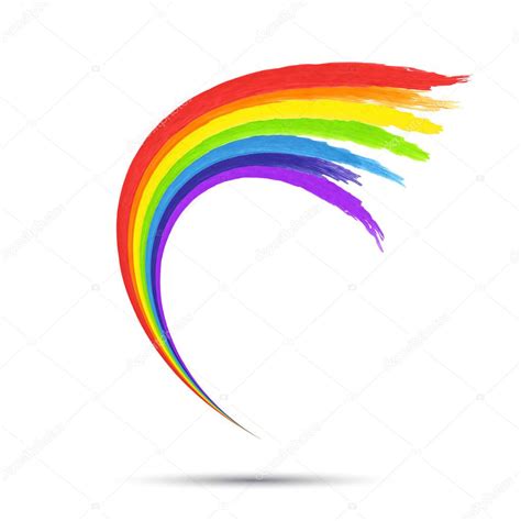 Rainbow logo template. — Stock Vector © shipiolik #141257956