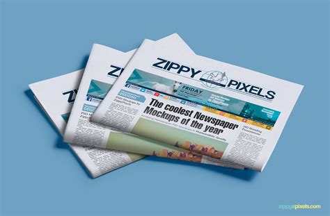 Download 11 HD Mockups for Newspaper & Advertising Design ...