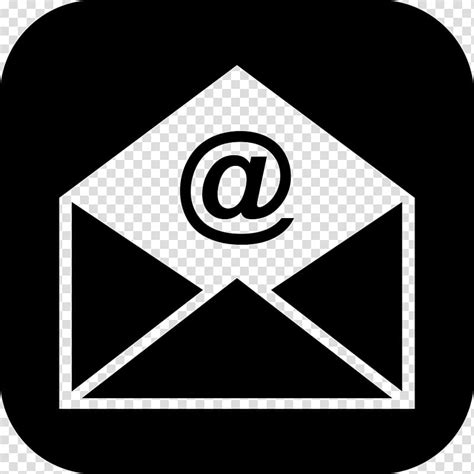 Email Logo Black And White Transparent Rumaisa Farrington
