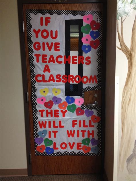 Teacher Appreciation Week Classroom Door Decoration Inspired By If You