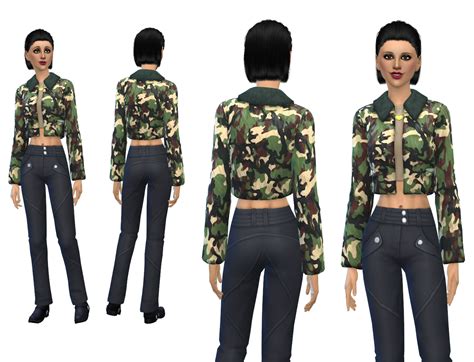 Mod The Sims Get Famous Jacket Retextured