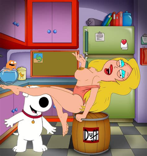 Post American Dad Brian Griffin Crossover Family Guy Francine Smith Klaus Heissler
