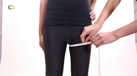 How To Measure Your Thigh Circumference Youtube