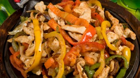Or make cream cheese frosting and add 1/4 teaspoon almond extract. Healthy Mexican Food: Chicken Fajitas Recipe | Fitness Blender