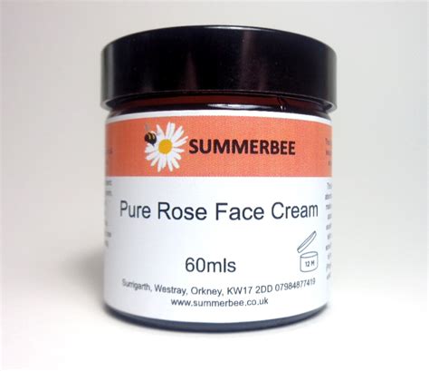 Moisturising Creams Pure Rose Face Cream 60mls Summerbee