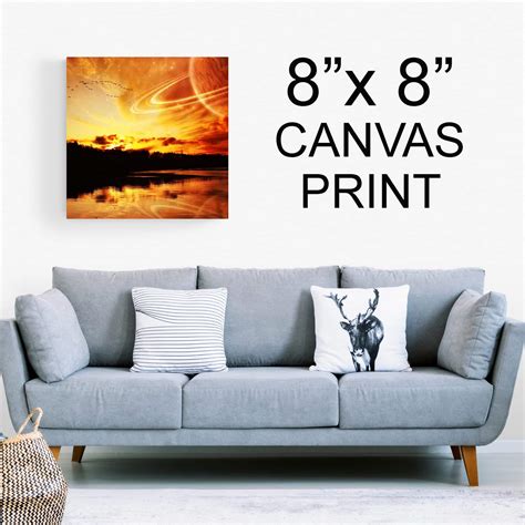 8×8″ Canvas Print The Pro Canvas Company