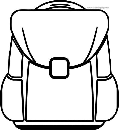 P is for purse coloring page. Bag Coloring Pages - Coloring Home
