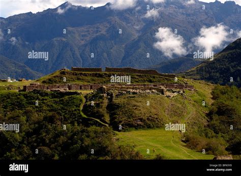 Palace Complex Of Inca Tupac Amaru At Vitcos Pitcos Vilcapampa Peru