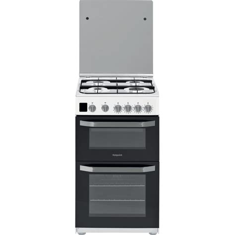Hotpoint 50cm Double Oven Gas Cooker Hd5g00ccw West Midlands