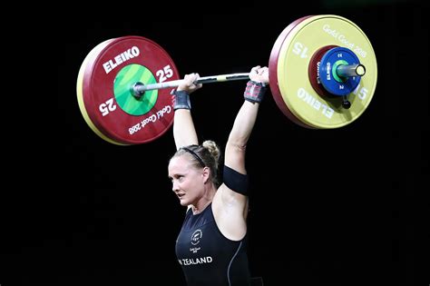 Weightlifting Commonwealth Games Day 4 At Gold Coast 2018 New Zealand Olympic Team