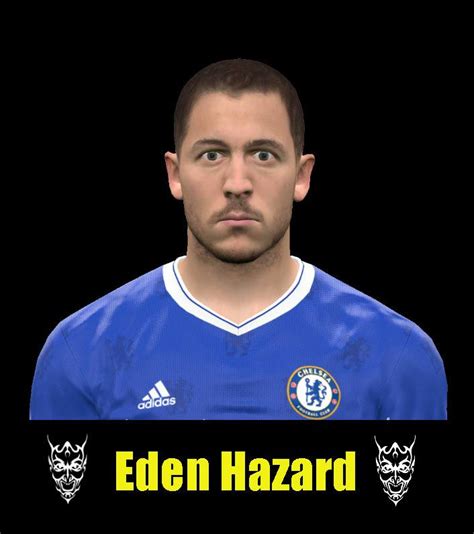 Ultigamerz PES 2017 Eden Hazard Chelsea Face