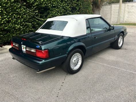 1990 Ford Mustang 50 Lx Convertible 7 Up Only 2390 Miles Limited