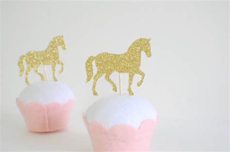 Horse cupcake topper horse cake topper horse party horse | Etsy | Horse cupcake, Horse cake 