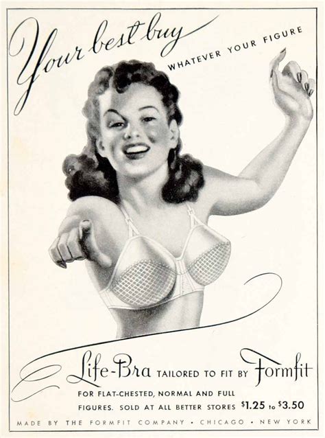 Collectionsrisqueproducts1944 Ad Vintage Formfit Life Bra Bra