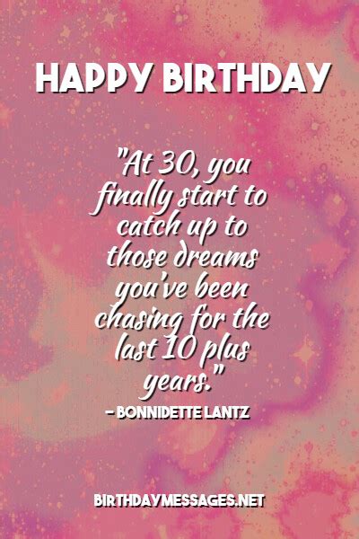 30th Birthday Wishes And Quotes Happy 30th Birthday Messages