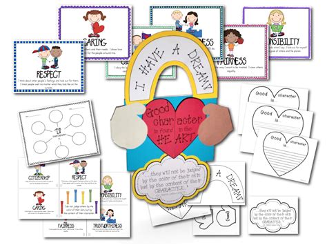 Talk about why and how. MLK Day: Character Craftivity & Mini-Book - We Heart Edu