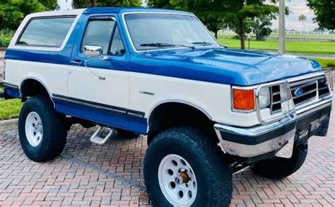 Not Quite Restored 1989 Ford Bronco Xlt Barn Finds