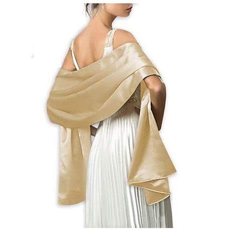 Satin Shawls And Wraps For Evening Dresses Bridal Party Special