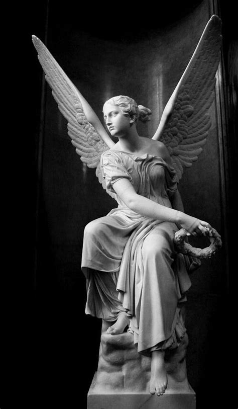 Statue Of An Angel Sitting Angel Sculpture Angel Statues Sculpture Art