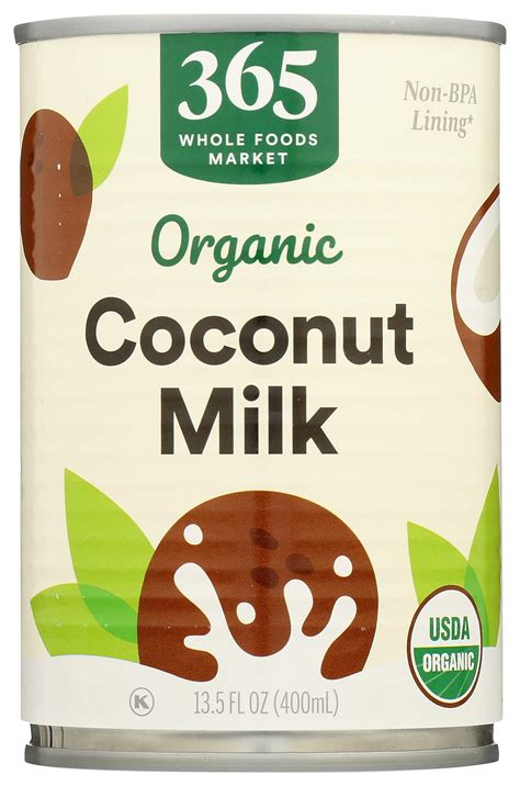 365 By Whole Foods Market Coconut Milk Organic 135 Fl Oz