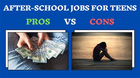 After School Jobs For Teens Pros And Cons Salarship