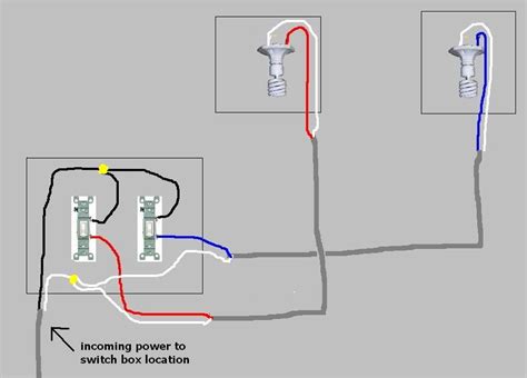 The diagrams below show the various options. change out light switch from single switch to double switch | Single Pole Light Switch Wiring ...