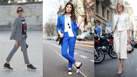 Inspiring Pantsuits Modern Power Dressing For Women Glamour