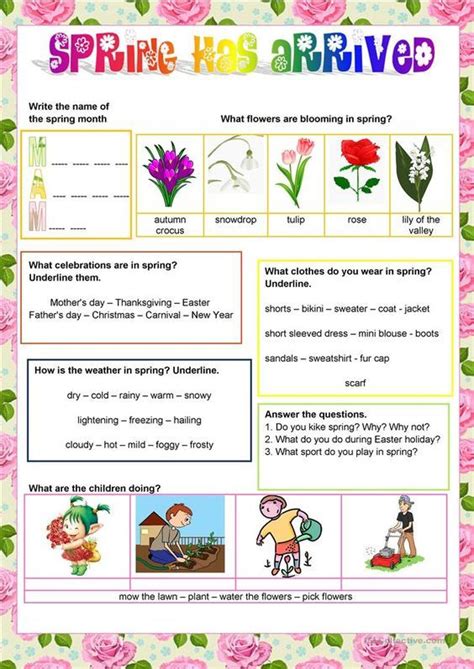 This Worksheet Is Meant For Very Young Learners The Students Can