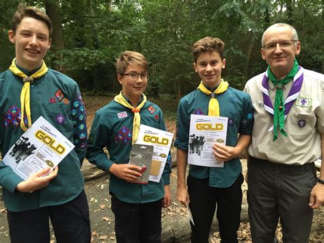 Triple Chief Scout Gold Award At Hammock Camp 1st Wargrave Scout Group