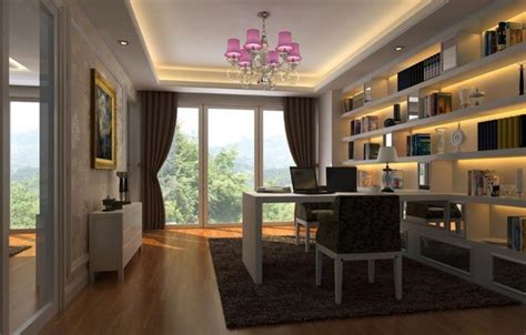 Fancy home office spaces decor ideas retro luxury space decoration meeting design cubicle with designs small paint decorating corporate of cubicles crismatec com. 24 Luxury and Modern Home Office Designs - Page 3 of 5