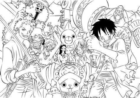 Pin On Lineart One Piece