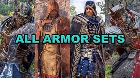 Assassins Creed Valhalla How To Get All Armor Sets Ac Valhalla All