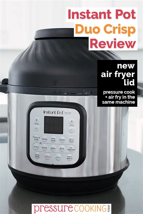 Instant Pot Duo Crisp 11 In 1 Electric Pressure Cooker With Air Fryer