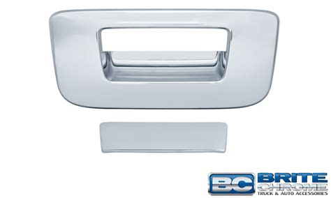 Vehicle Graphics Door And Tailgate Handle Covers Brite Chrome Chevy