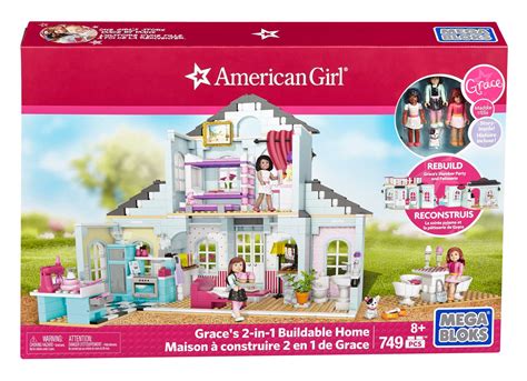 Mega Bloks American Girl Graces 2 In 1 Buildable Home Building Set