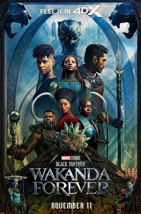 Black Panther Wakanda Forever Posters Offer Another Look At New Suit And Namor
