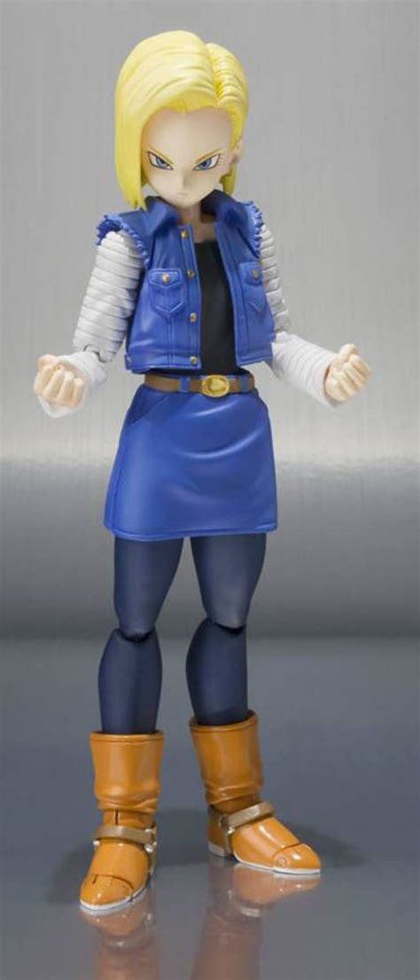 If you want perfect dragon ball z figures or any other anime themes. S.H. Figuarts - Dragonball Z - Android 18
