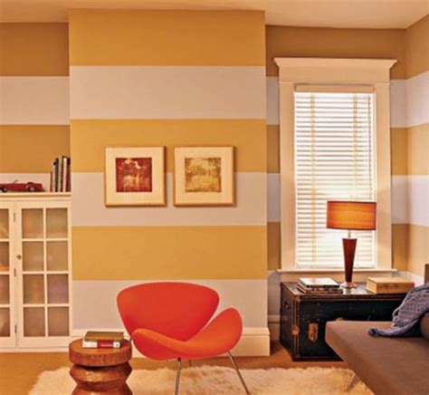30 Most Attractive Striped Living Room Wall Paint Styles Dexorate