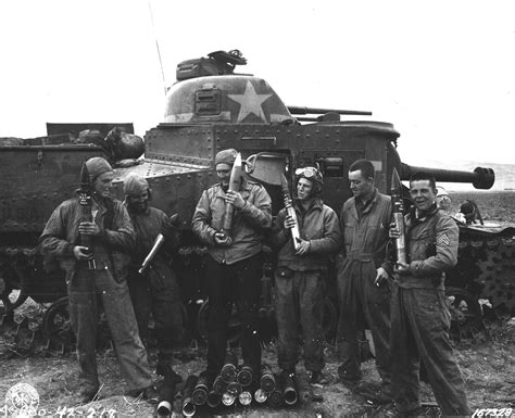 M3 Medium Tank Number 309490 Of D Company 2nd Battalion 13th Armored