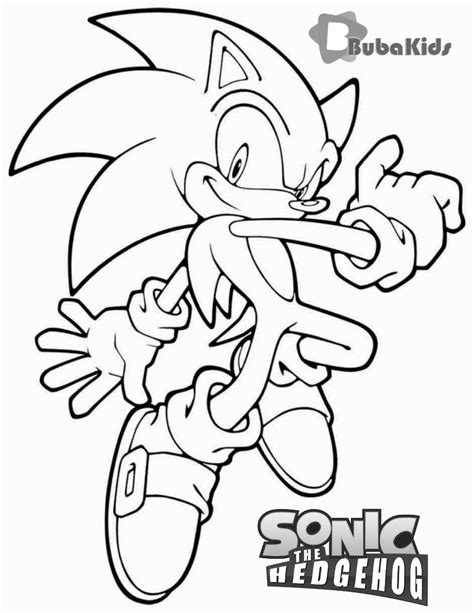 Easy Sonic Coloring Pages Ideas Printable